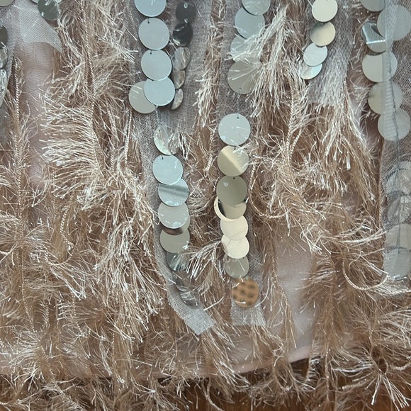 ASOS EDITION sequins and feathers skirt - Picture 4 of 5